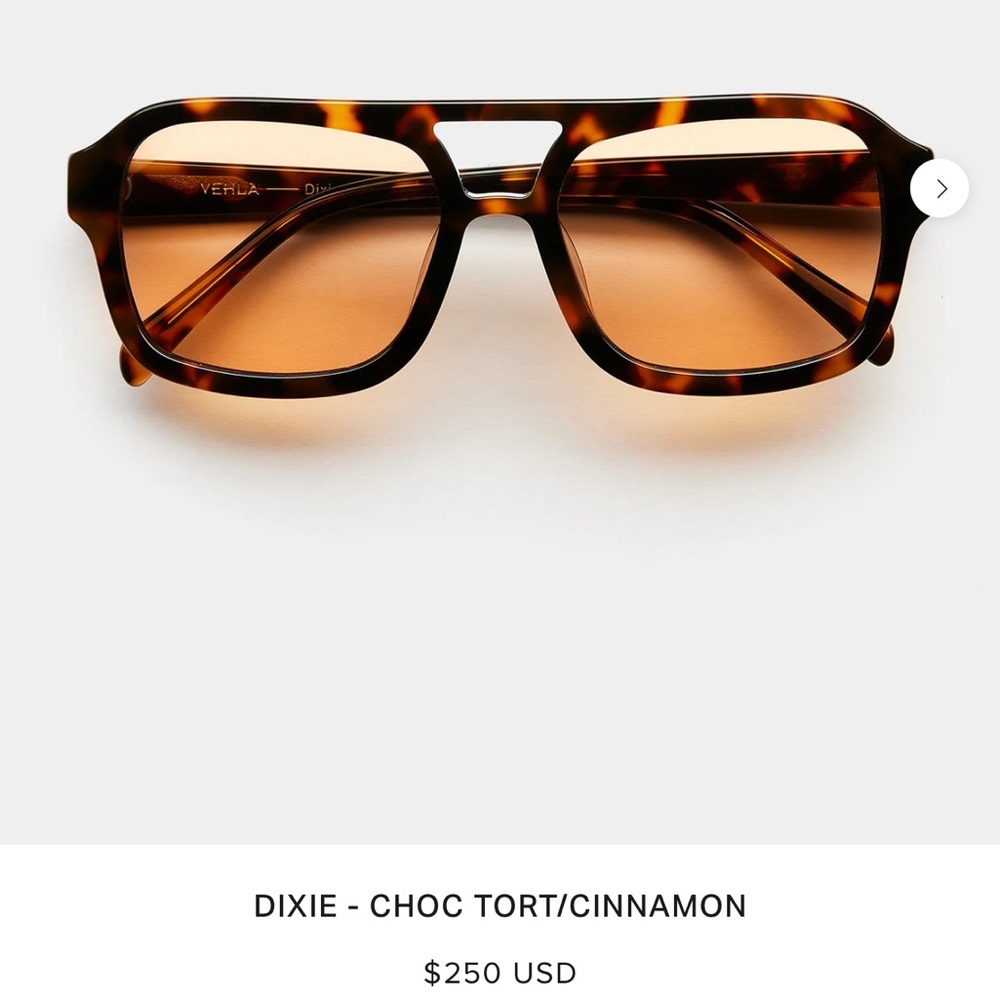 NEW Vehla Dixie Sunglasses – Choc Tortoiseshell / Cinnamon
